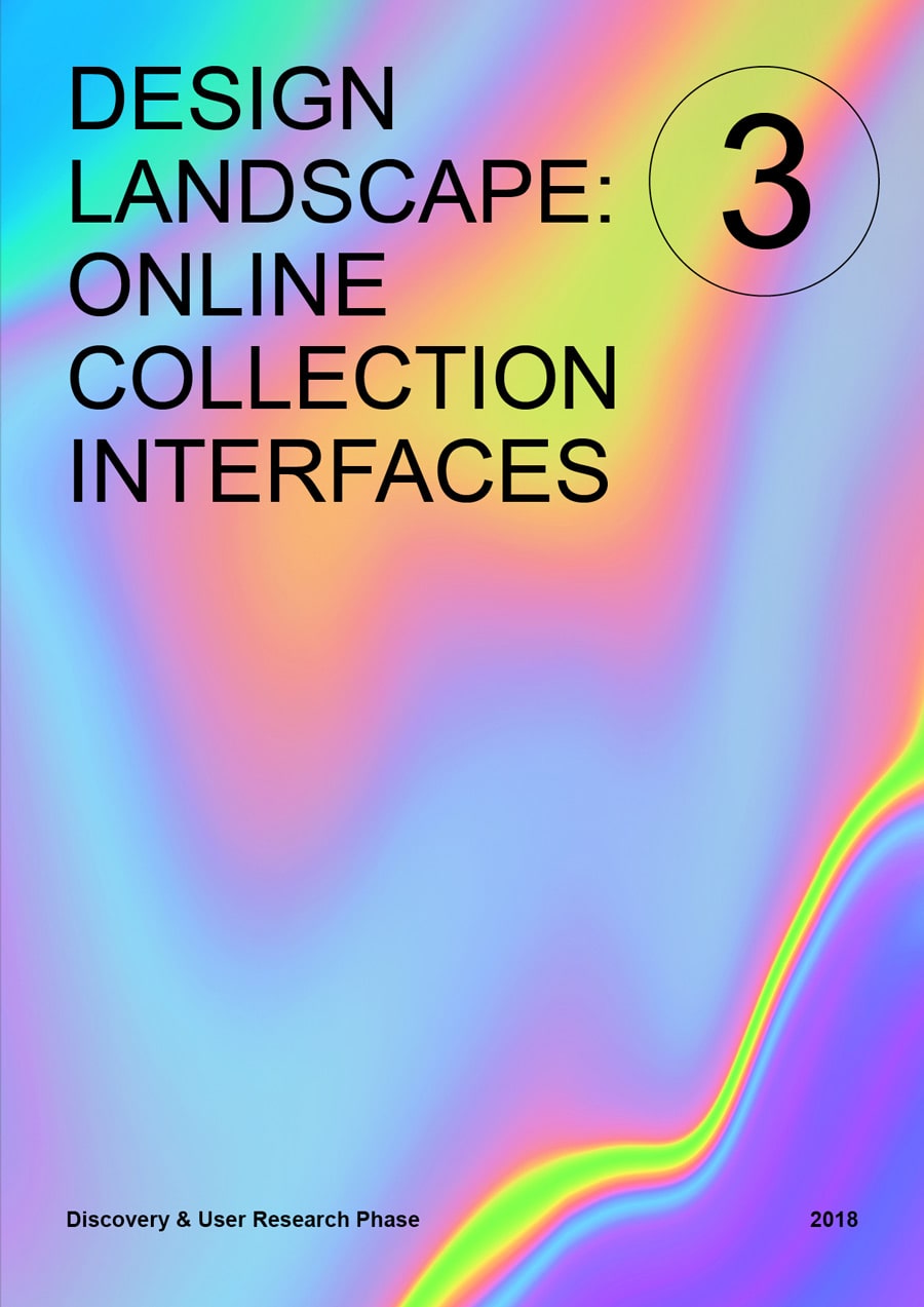 Cover design of report #3